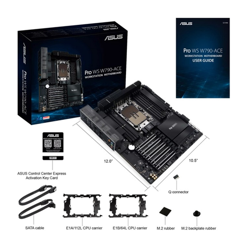Материнская плата ASUS PRO WS W790-ACE LGA4677 W790 DDR5 PCIE50 MB 8894800₽
