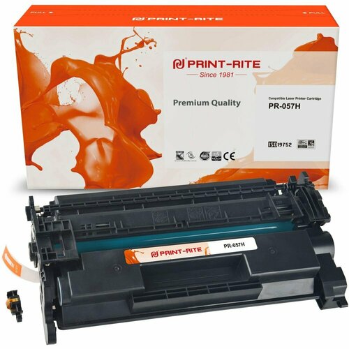 Картридж для лазерного принтера Print-Rite TFCA26BPU1J PR-057H картридж лазерный print rite tfca3sbpu1j pr 725x 725x black 3000стр для canon i sensys 6000 6000b pr 725x