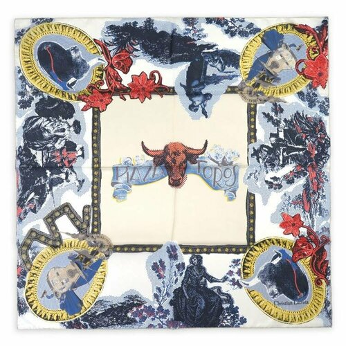 фото Платок christian lacroix,70х70 см, бежевый