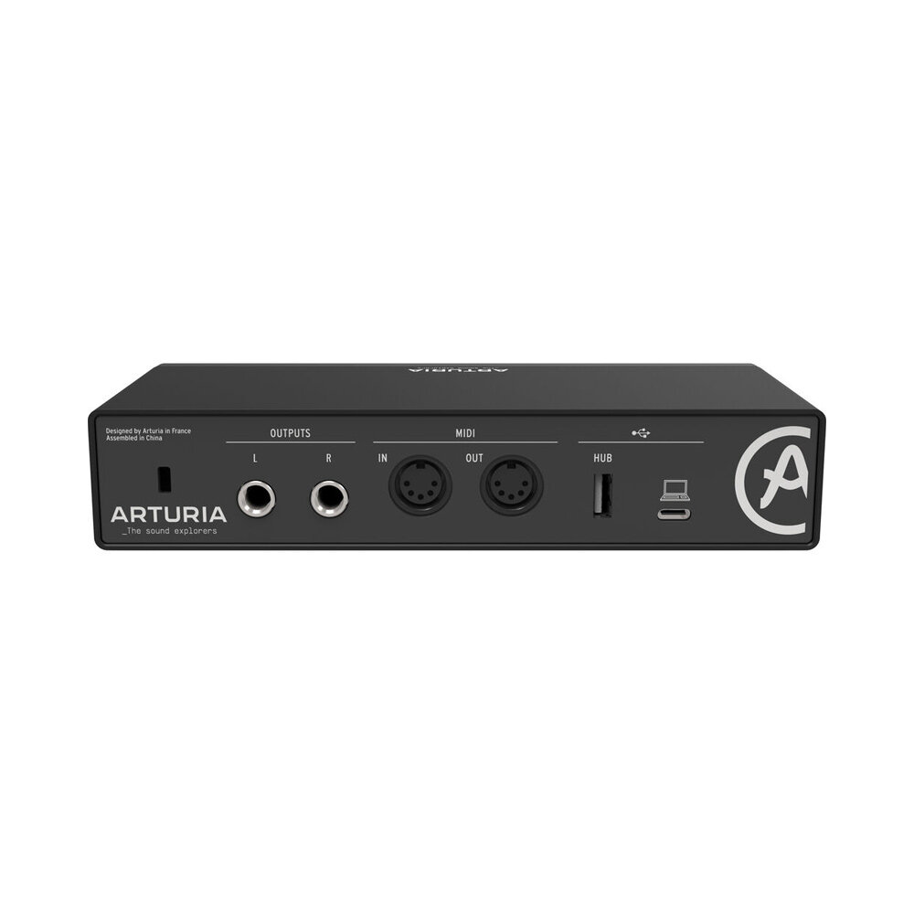Arturia MiniFuse 2 black внешний аудиоинтерфейс — фото 2
