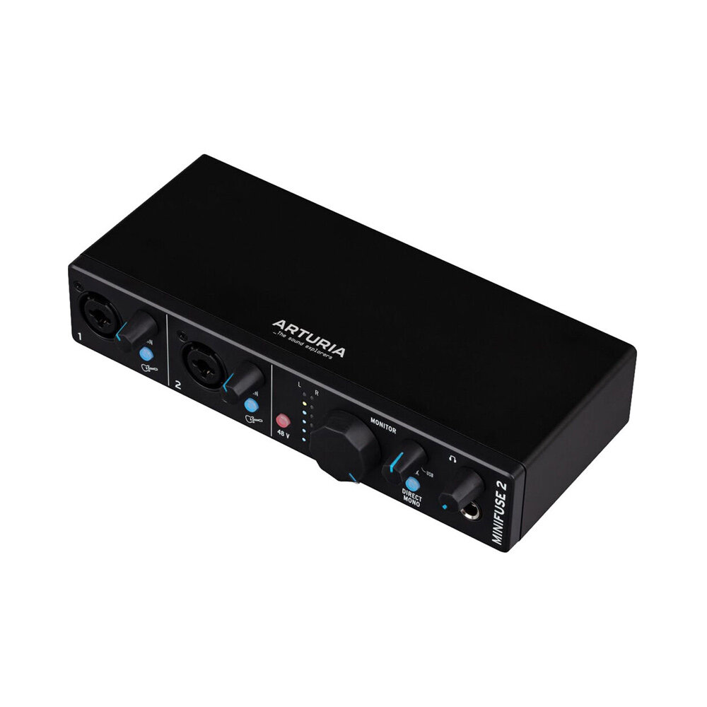 Arturia MiniFuse 2 black внешний аудиоинтерфейс — фото 4
