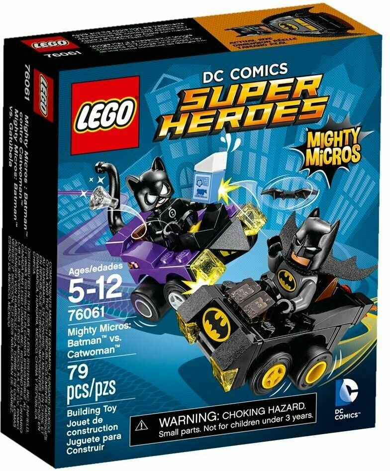 Конструктор LEGO DC Comics 76061 Бэтмен против Женщины-кошки