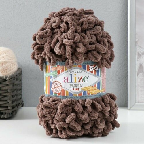 Пряжа Puffy fine 100 микрополиэстер 145м100г 305 810₽