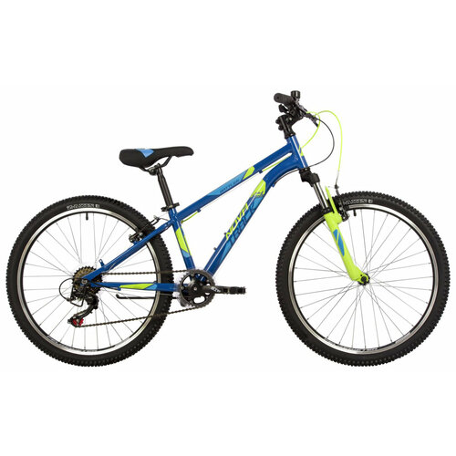 фото Подростковый велосипед novatrack battler 24" (2023) 12" синий (125-140 см)