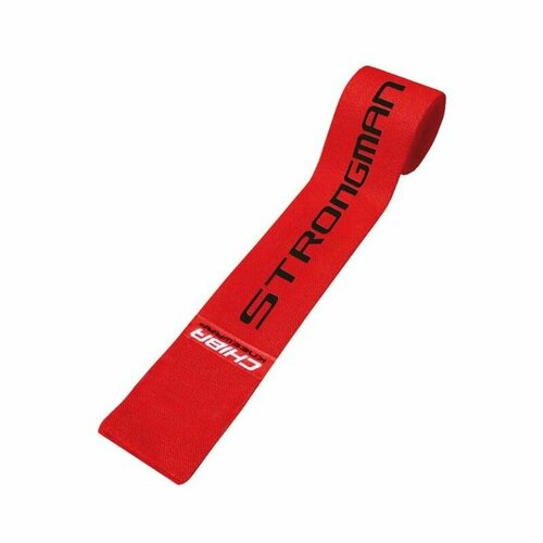 фото Chiba коленный бандаж strongman kniebandage 250 см. (44486) красный