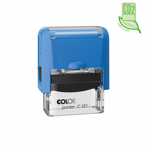 Colop Printer C20 автоматическая оснастка для штампа 38х14 мм (синяя) оснастка автоматическая для штампа colop printer с 20 38х14 мм черная