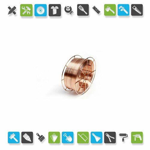 Проволока сварочная СВ08Г2С д12 омед каркас 18кг эсва Калининград 8279₽