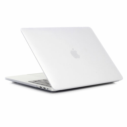 фото Чехол для ноутбука apple macbook air 13.3 a1932 / a2179 / a2337 (2018-2022 года) - прозрачный , матовый der-kit