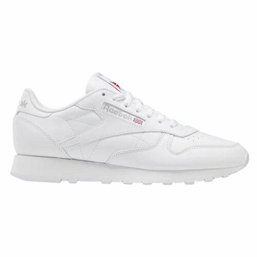 фото Кроссовки reebok classic leather, полнота f, размер 9.5 us, белый