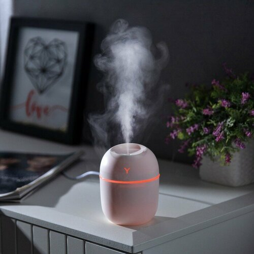 Увлажнитель HM-20 ультразвуковой 022 л 15 Вт USB в компл белый Hidde 49100₽