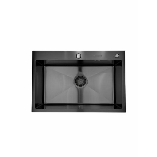 Кухонная мойка стальная Smartech SM 6850 Black