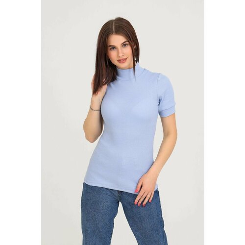 фото Водолазка, размер 54, голубой m-moses