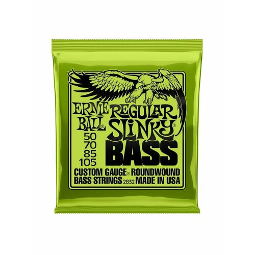 Струны для бас-гитары Ernie Ball BASS 2832 NICKEL WOUND SLINKY REGULAR