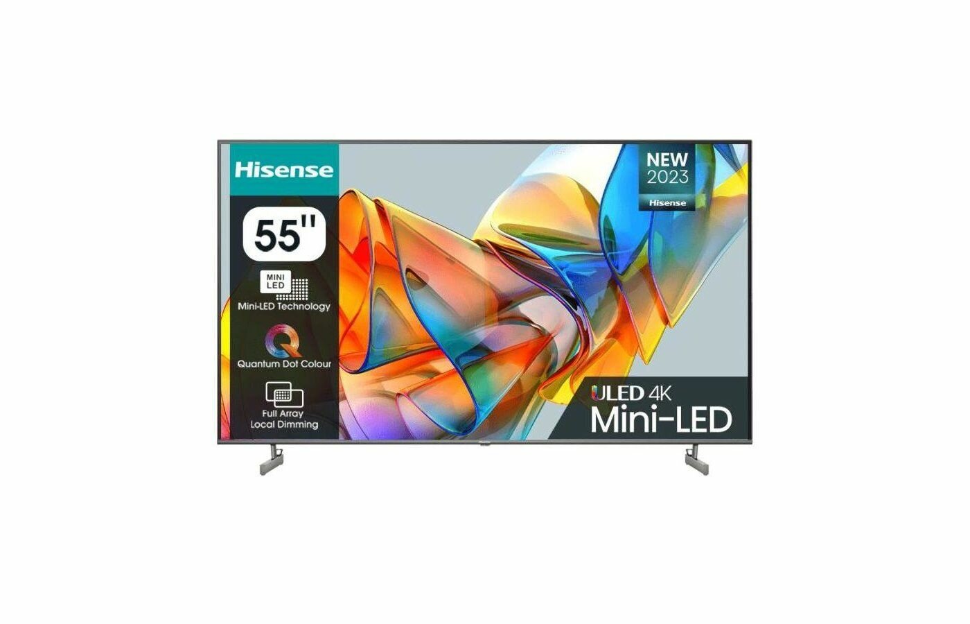 Smart Телевизор HISENSE 55U6KQ (ИМП) серый