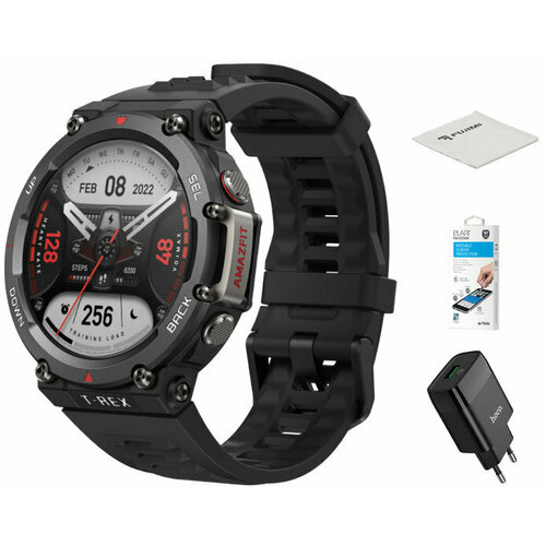 Умные часы Amazfit T-Rex 2 Ember Black 2800600₽