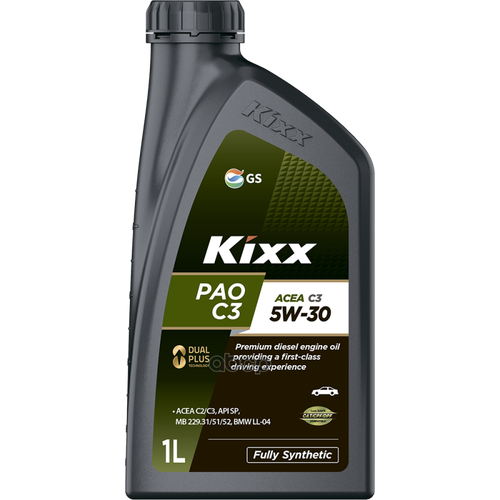 Kixx Масло Моторное Kixx Pao 5W-30 Синтетическое 1 Л L2091al1e1