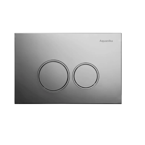 Aquanika 010219 Basic Клавиша двойного смыва хром 1500₽