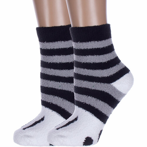 фото Носки hobby line, 2 пары, размер 36-40, серый
