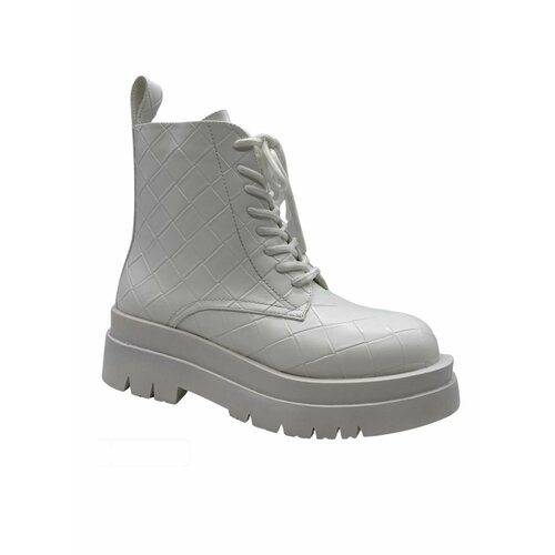 фото Ботинки meglias, размер 39, белый