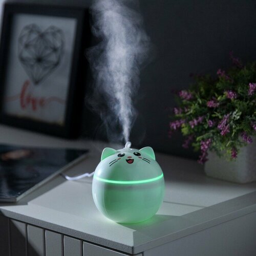 Увлажнитель HM-16 Котенок ультразвуковой 023 л 2 Вт подсветка USB в комп-те 81300₽