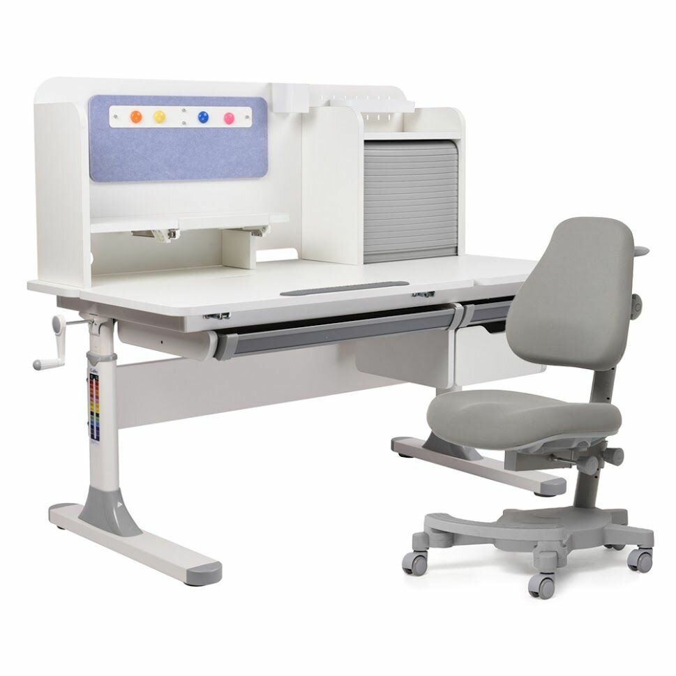 фото Комплект FUN DESK парта Camellia + кресло Solidago Grey