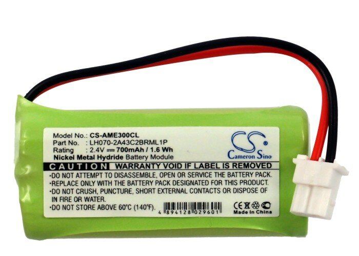 Аккумуляторная батарея для радиотелефонов GE 30522EE1, 30522EE2, PHILIPS DCT G612, DCT G722 — фото 5