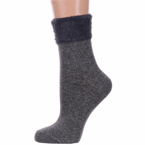 Носки HOBBY LINE, размер 36-40, серый носки теплые термоноски носки ангора носки кашемир