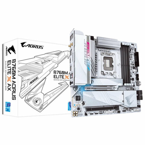 Материнская плата GigaByte B760M A Elite X AX 3337200₽