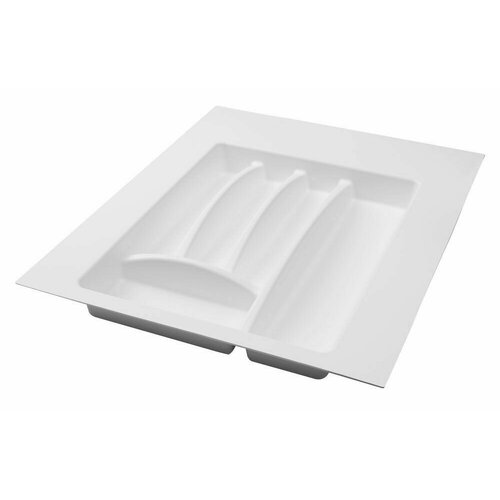 Лоток для столовых приборов в модуль 500 мм UNION PLAST Италия (500x495), пищевой пластик, цвет белый
