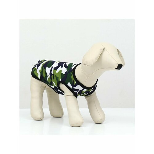 Майка для животных, XS ДС 20, ОГ 30 см камуфляж