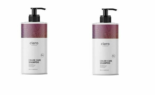 Clero proffesional Шампунь Color care, для окрашенных волос, 1000 мл, 2 шт