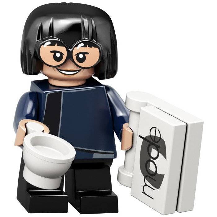 Минифигурка Лего 71024-17 : серия COLLECTABLE MINIFIGURES "Disney Series 2 Lego" : Edna Mode (Эдна Мод)