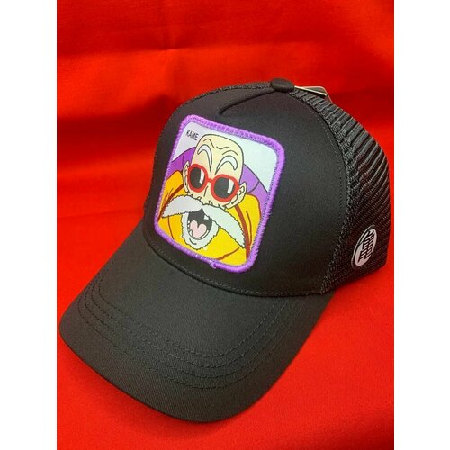 фото Бейсболка , размер 52-60, фиолетовый, черный panapanama