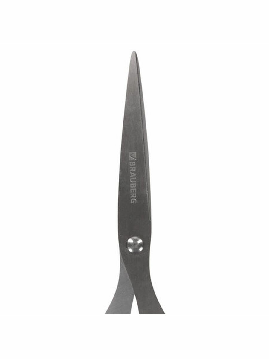 Ножницы "CLASSIC" 160мм, чёрные (230933) Brauberg - фото №19