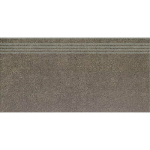 Плитка из керамогранита KERAMA MARAZZI SG614920R/GR Королевская дорога коричневый обрезной Ступень 30x30 (цена за 1 шт)