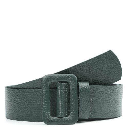 фото Ремень fabretti, размер 120, зеленый