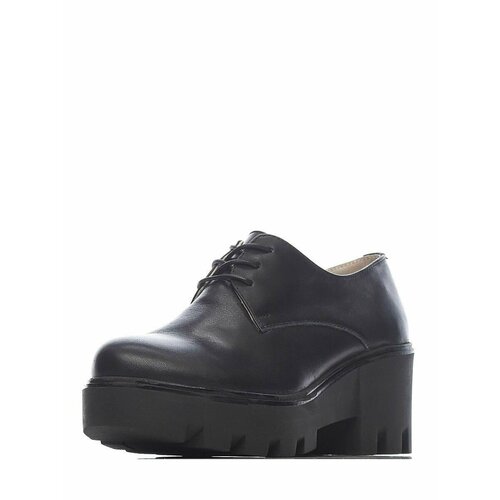 фото Полуботинки allee, размер 39, черный