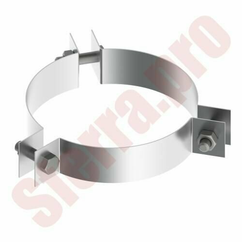 фото Хомут обжимной под растяжку, D-230, на три стороны (430/0,5), Сферра(Sferra)