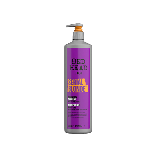 TIGI BED HEAD SERIAL BLONDE Шампунь восстанавливающий для блондинок,970мл восстанавливающий шампунь rr line аргана и кератин 350 мл