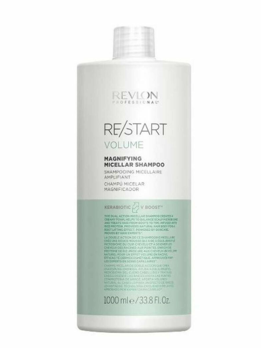 Revlon RESTART Шампунь мицеллярный для тонких волос 1000мл