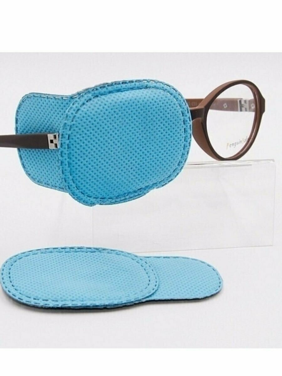 Окклюдер (тканевый) синий 2 шт. — фото 1