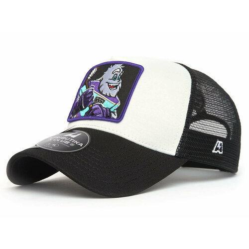 фото Бейсболка atributika & club, размер 55-58, черный