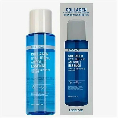 LEBELAGE Гиалуроновая ампульная эссенция для лица с коллагеном Lebelage Collagen Hyaluronic 300 мл