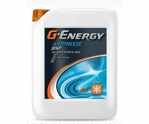 Жидкость охлаждающая G-Antifreeze SNF 40 оранж 10кг