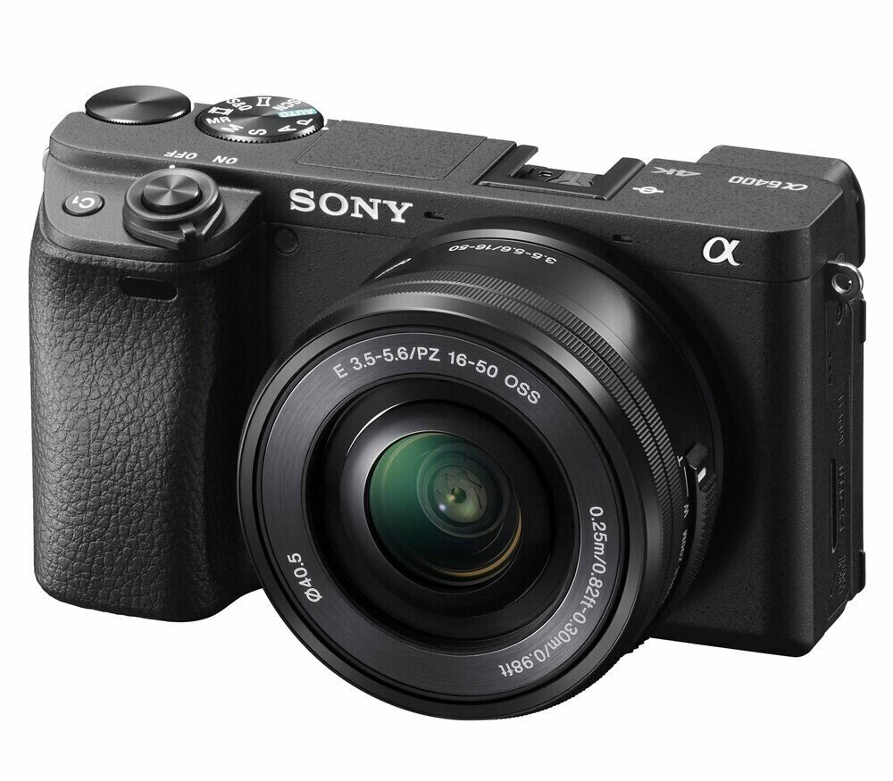 Беззеркальный фотоаппарат Sony a6400 Kit 16-50mm черный