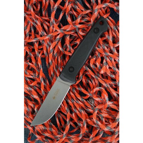 нож с фиксированным клинком nikki stonewash сталь d2 nikki g10 d2 sw Туристический нож Nikki D2 StoneWash G10