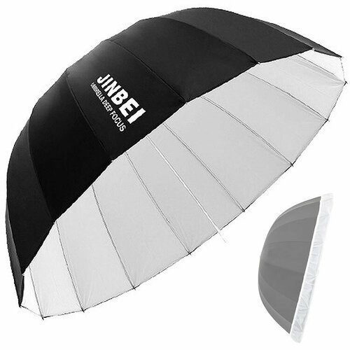 фотозонт jinbei black white deep umbrella 105см diffuser Фотозонт Jinbei Black-White Deep Umbrella 105см + Diffuser