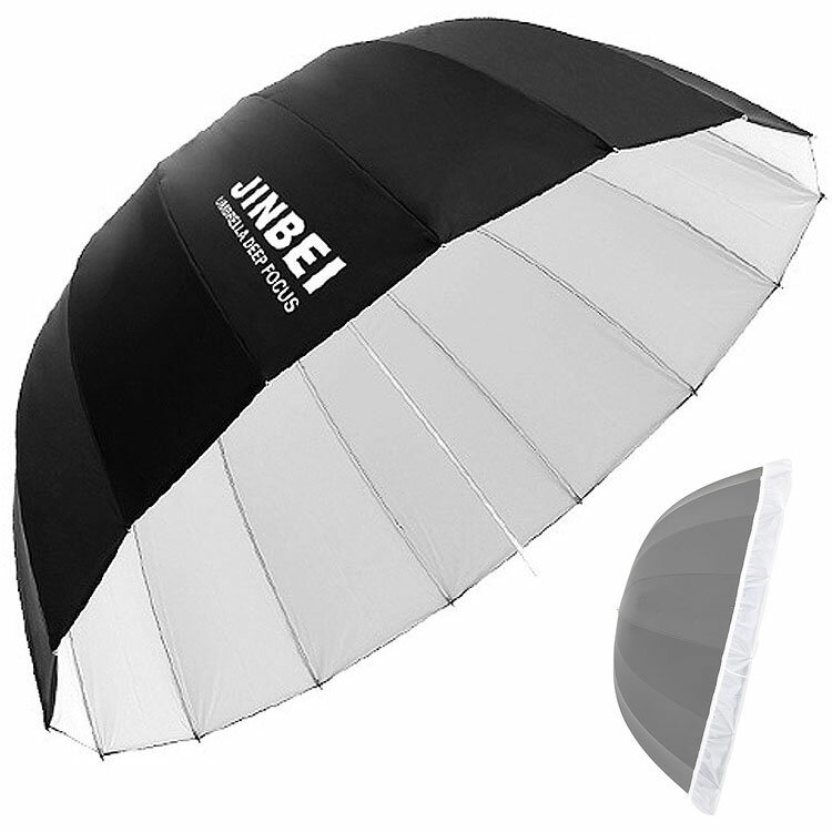 Фотозонт Jinbei Black-White Deep Umbrella 105см + Diffuser