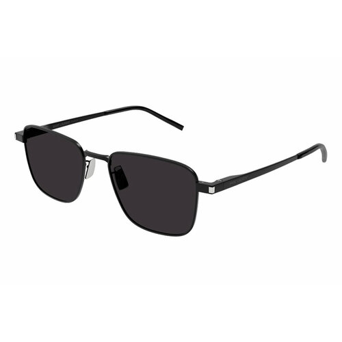 Солнцезащитные очки Saint Laurent, черный, серый saint laurent sl m107 001