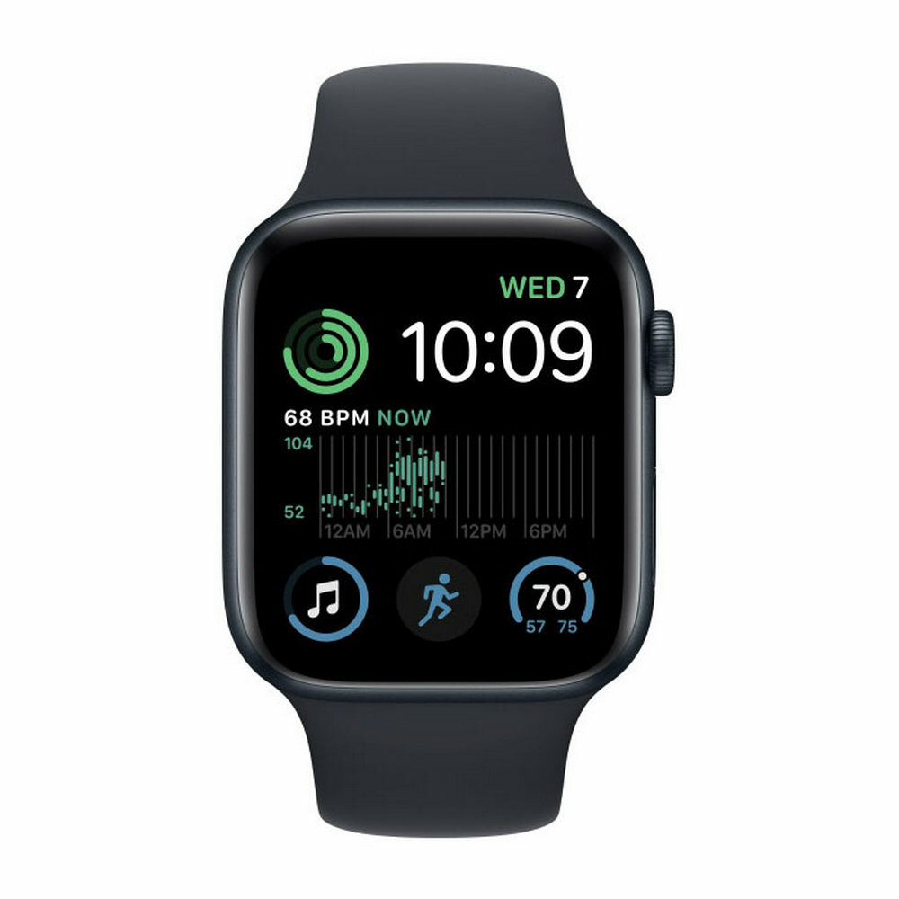 Умные часы Apple Watch SE (2023) 40mm Aluminum Case with Sport Band S/M Midnight
